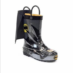 Kids Batman Everlasting Rain Boot - Black